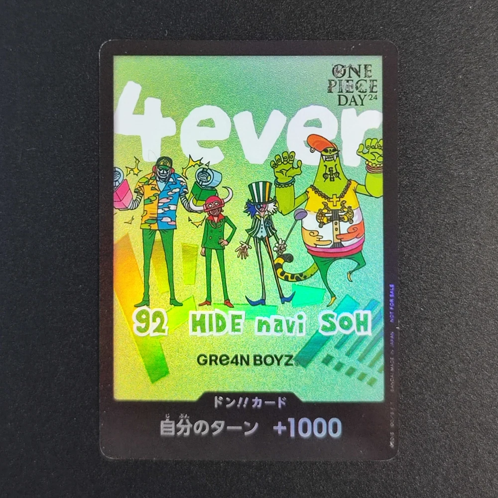 بطاقة قطعة واحدة دون!! لوفي إنجليزي 2023 بطولة Wrold الجائزة النهائية DAY24 يوم حي خاص 1 2 مجموعة بطاقات أنيمي Opcg #3