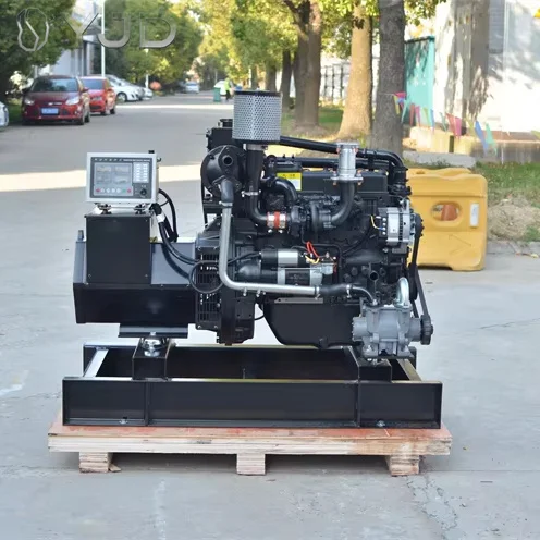 Weic-hai Generator for Boat Single Phase 25kva 30kva 40kva 20kw 25kw 30kw 3 Phases Marine Generator 35kw