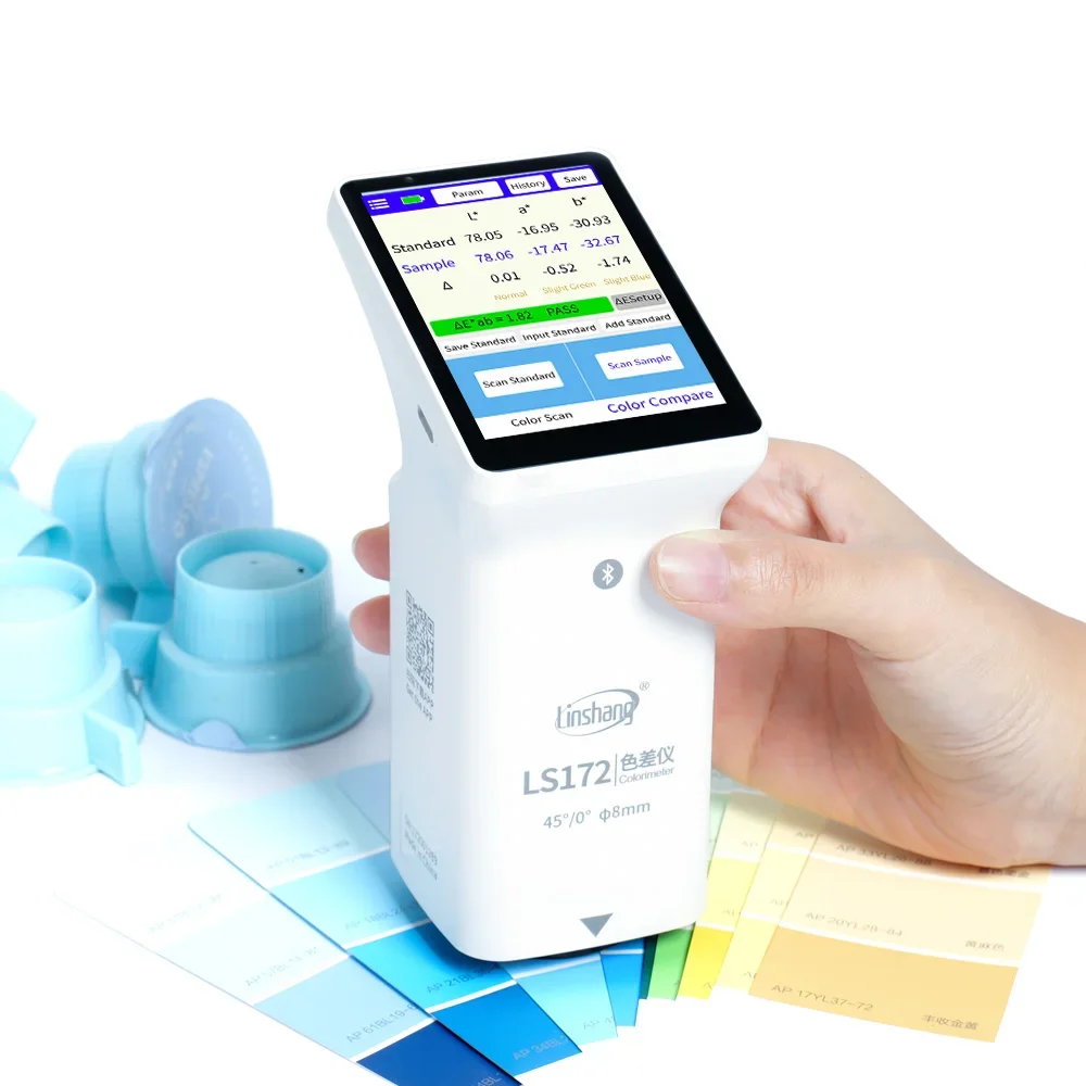 Wholesale LS172 45/0 Digital Colorimeter RAL NCS Panton Color Matching Machine Cie Lab Colorimeter