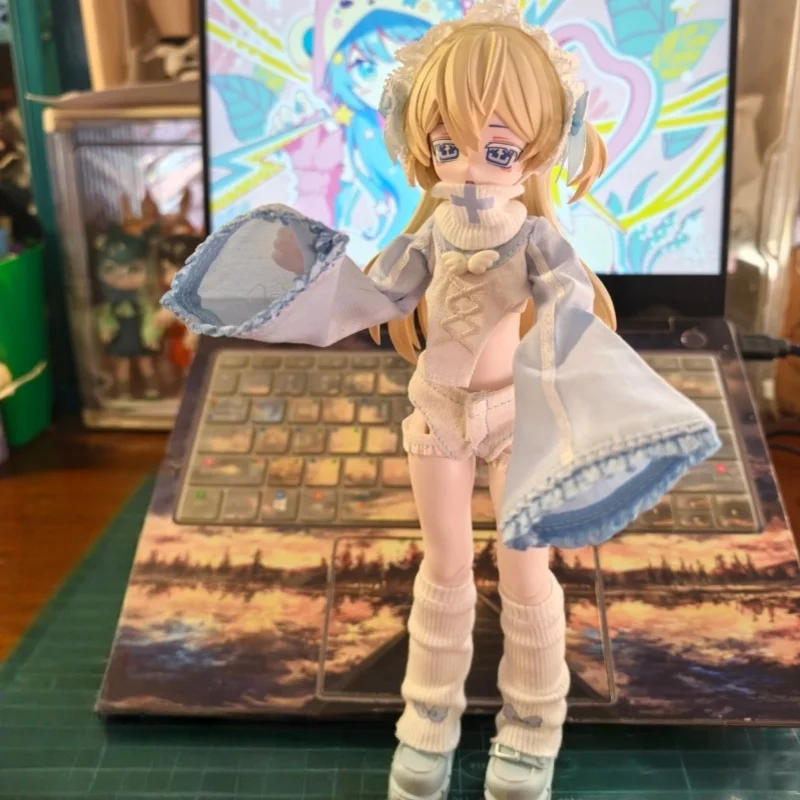 Bon Bon Pocket Quirky Cute Girl Series 1/6 Bjd Blind Box Action Fogurines Desktop Ornaments Trendy Collection Girls Presents