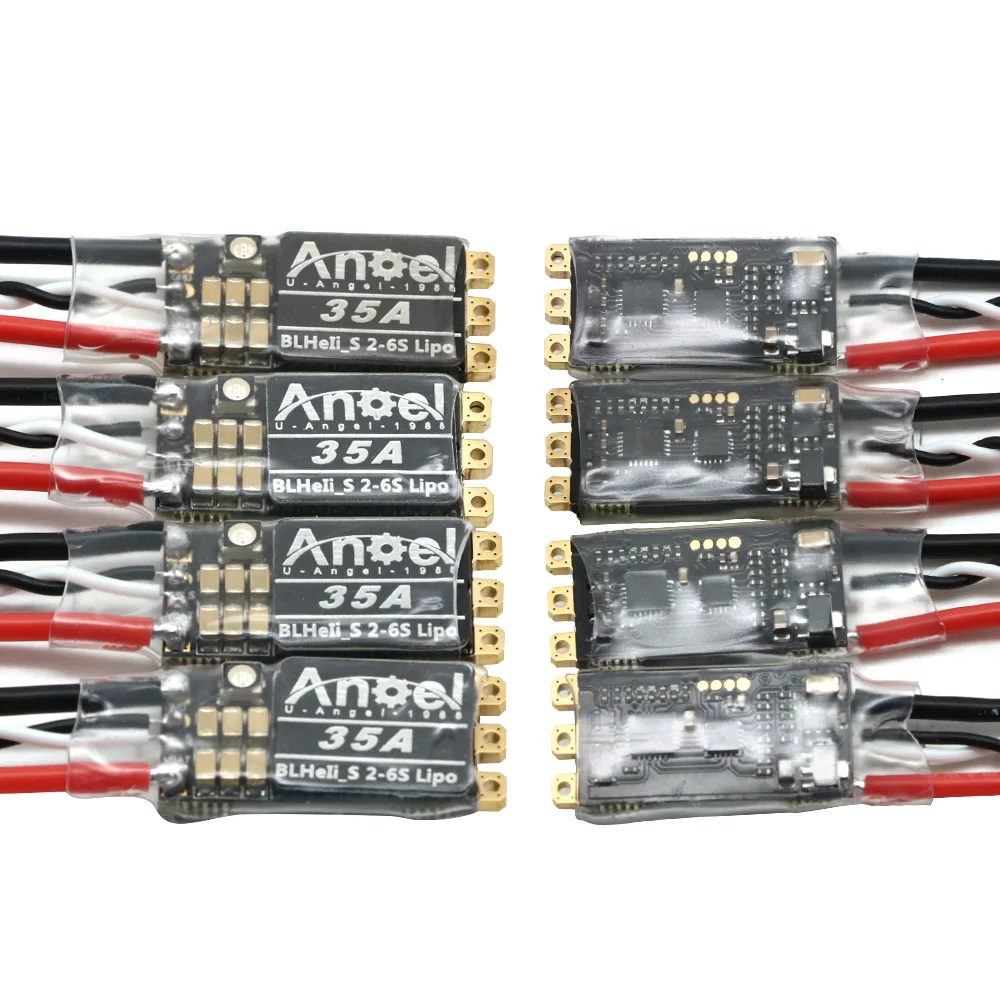 1 / 2 / 4PCS Rc 35A 45A BLHeli_S ESC Support 2-6S Power Supply DShot150/300/600 Oneshot125 For RC FPV Quadcopter Airplane Drone