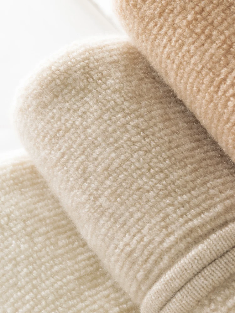 Zíper outono inverno cardigan sólido grosso camisola de malha simples feminino 100% caxemira macio quente casual solto roupas topos