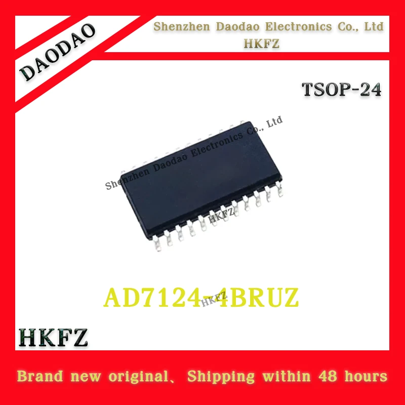

AD7124-4BRUZ AD7124-4BRUZ-RL7 analog-to-digital converter TSOP-24 IC Chip Quality Brand New