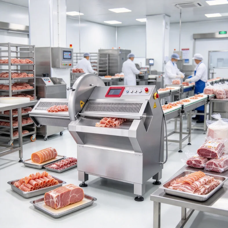 Meat Portioning Machine Full Automatic Commercial Electric Cutter Advanced Design for Chicken Meat Cutting Good Price Customized