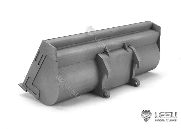 LESU 1/14 Hydraulisches Spielzeugmodell Aoue Kompaktlader Ersatz-Metallschaufel AT-C0027 – Detail 5