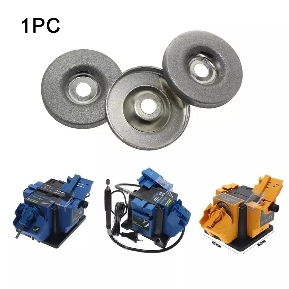 Imagem -06 - Diamante Rebolo Círculo Disco Apontador Multifuncional Elétrico Acessórios Moedor 56 mm 180 320 600 Grit 1pc