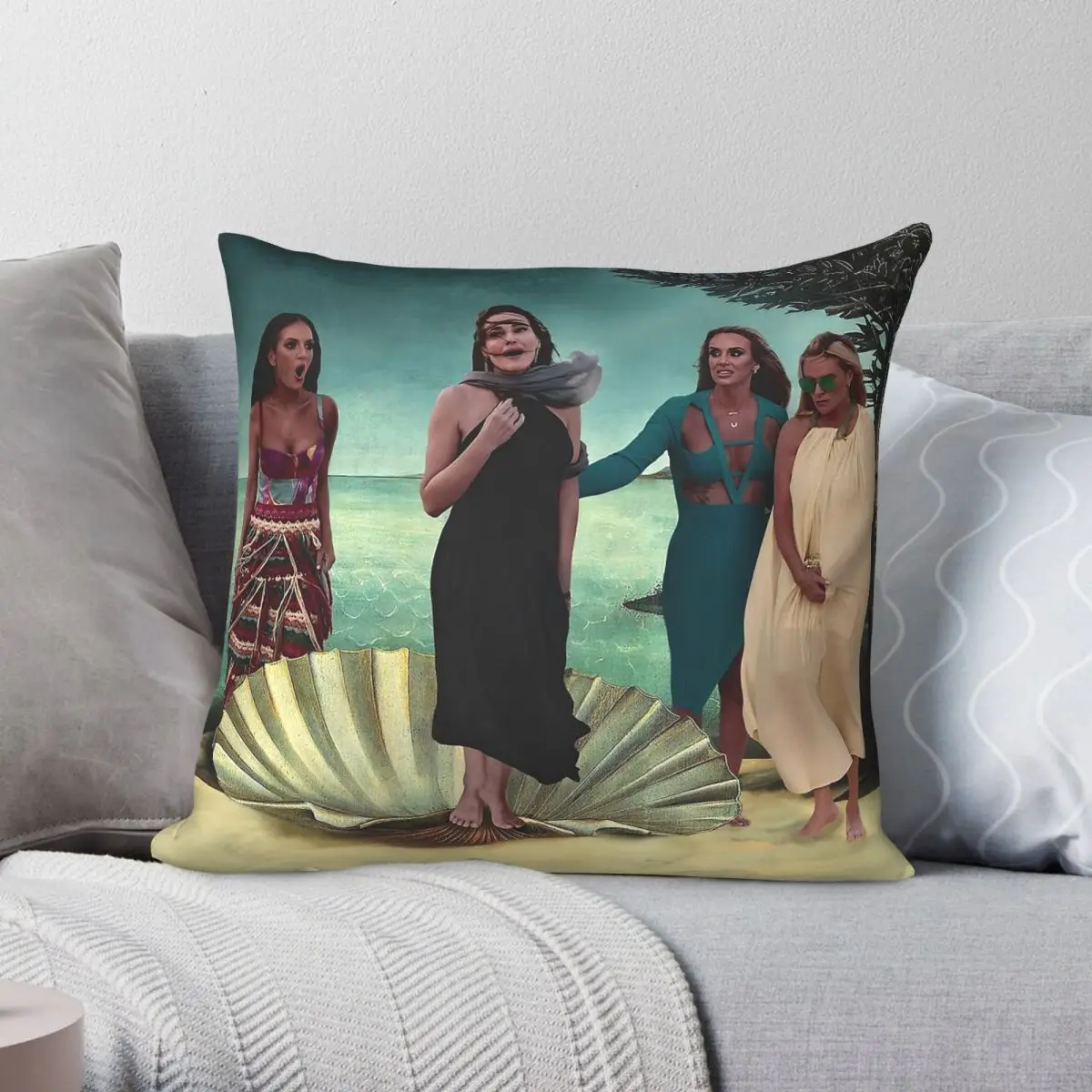 Real Housewives Of Shock Wave Square Pillowcase Polyester Linen Velvet Pattern Zip Decorative Pillow Case Car Cushion Cover