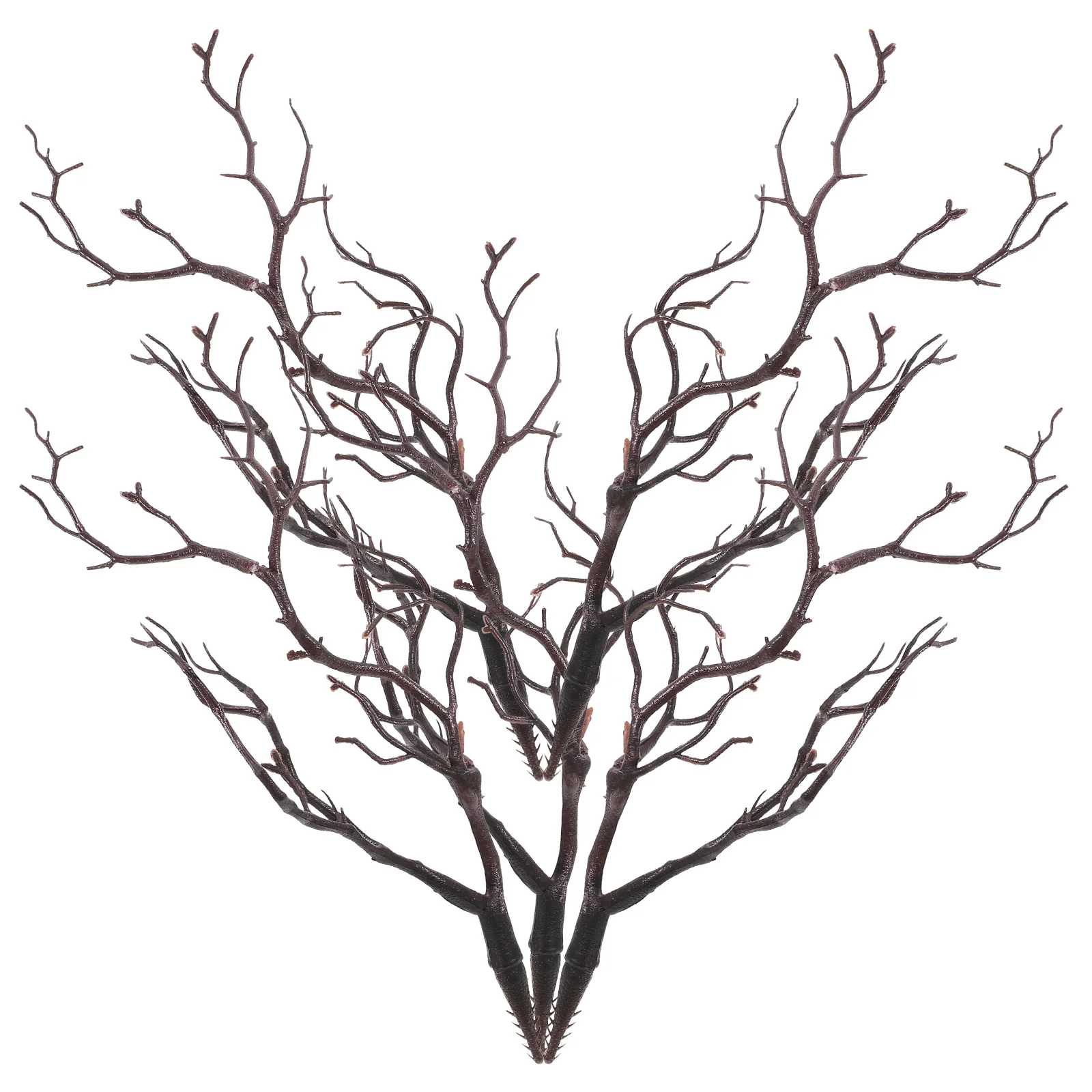 

5pcs Simulation Branches Artificial Twig Decor For Diy Crafts Plastic Twigs Faux Branches Home Garden Party Decoration Vase