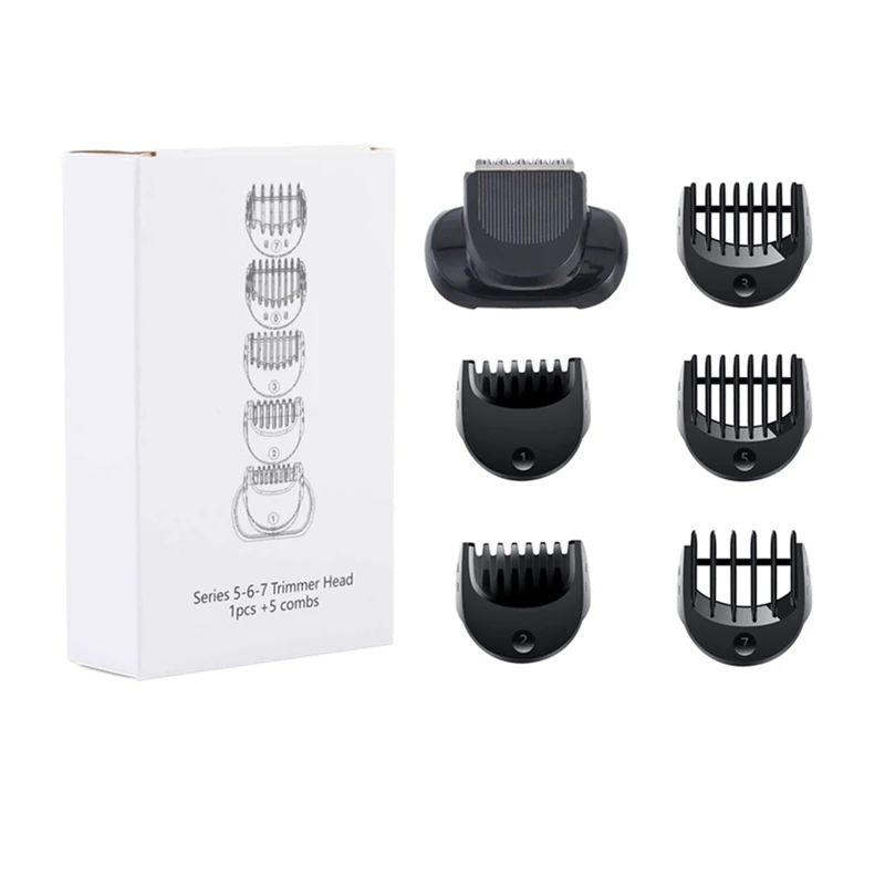 Beard Trimmer Attachment For Braun Series 5, 6 And 7 Electric Razors Shaver 5018S, 5020S, 6075Cc, 7071Cc, 7075Cc, 7085Cc Parts