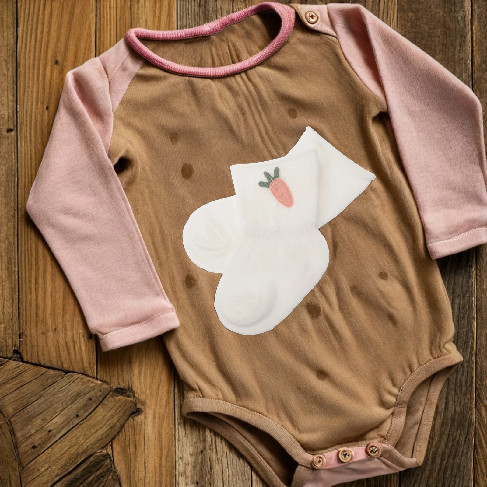 

6pcs Baby Mid-Calf Anti-Slip Newborn Non Slip Infant Grip Toddler Stay On Warm Breathable Cotton For Babies Girls Boys Walking