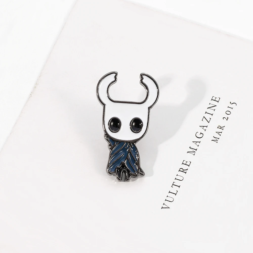 Hollow Knight Enamel Pin Insectoid Knight Pins Badge Metroidvania Style Video Game Brooch For Backpack Bag Accessories view 3