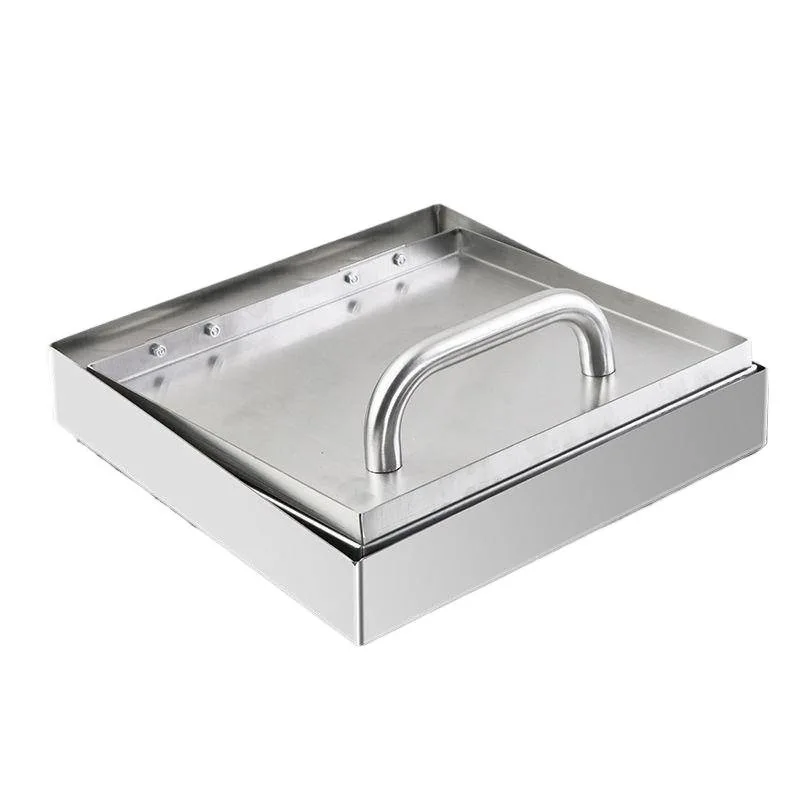 Fried skewer squeezer Commercial food oil control and drain tool plate stainless steel thickened oil pressure