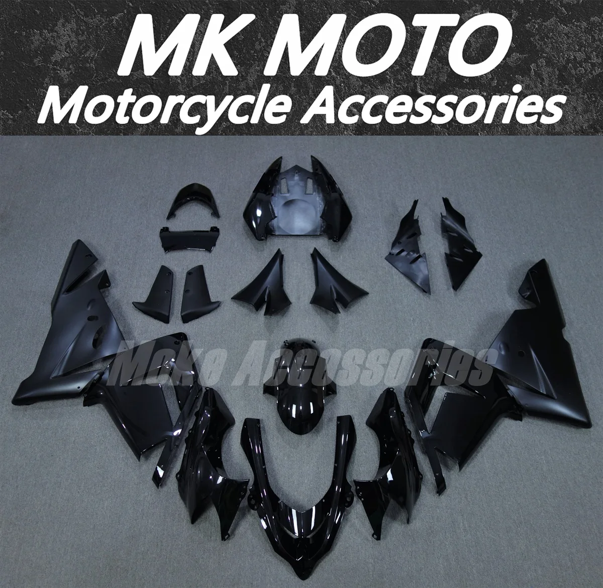 

Moke moto Fairings Kit Fit For zx-10r 2004-2005 Bodywork Set High Quality ABS Injection New Ninja Black