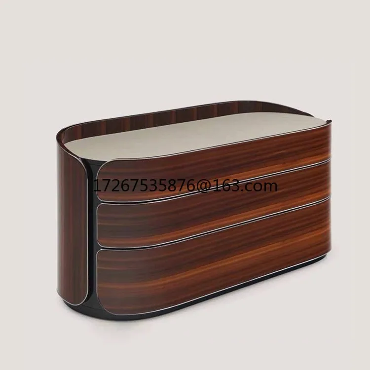 

Italian light luxury Hong Kong luxury advanced gradual change of color paint chest of drawers