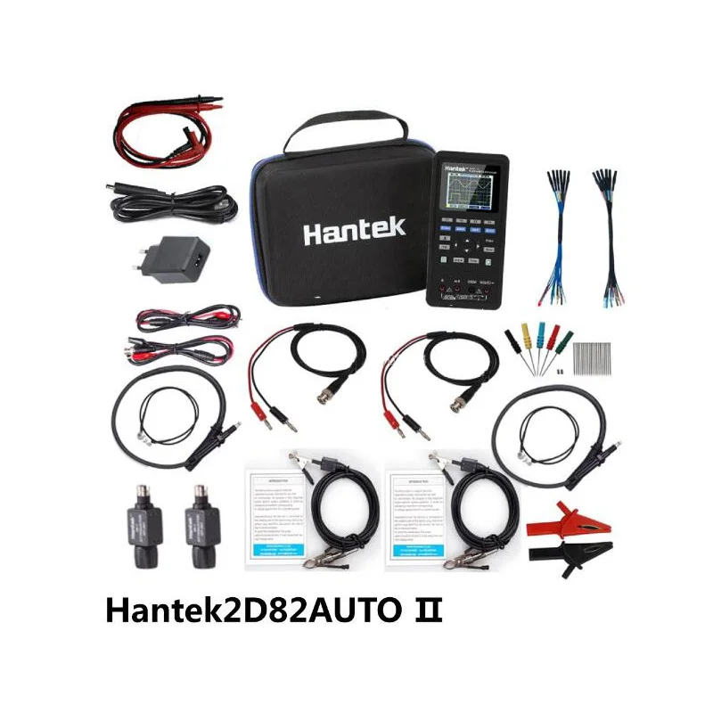 Hantek 2D82AUTO Digital Automotive Oscilloscope+Multimeter+Signal Source+Diagnostic 2 Channels 250MSa/S 80MHz 2D82