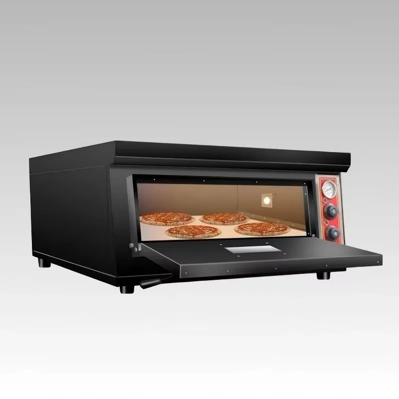 32-inch commercial gas pizza oven double-layer smart pizza oven, suitable for pizzeria and restaurant kitchens