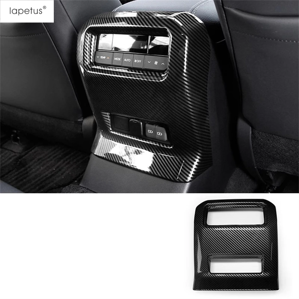 

Rear Air AC Conditioning Outlet Vent Anti-Kick Panel Cover Trim Accessories For Toyota Land Cruiser 250 Prado LC250 2024 2025