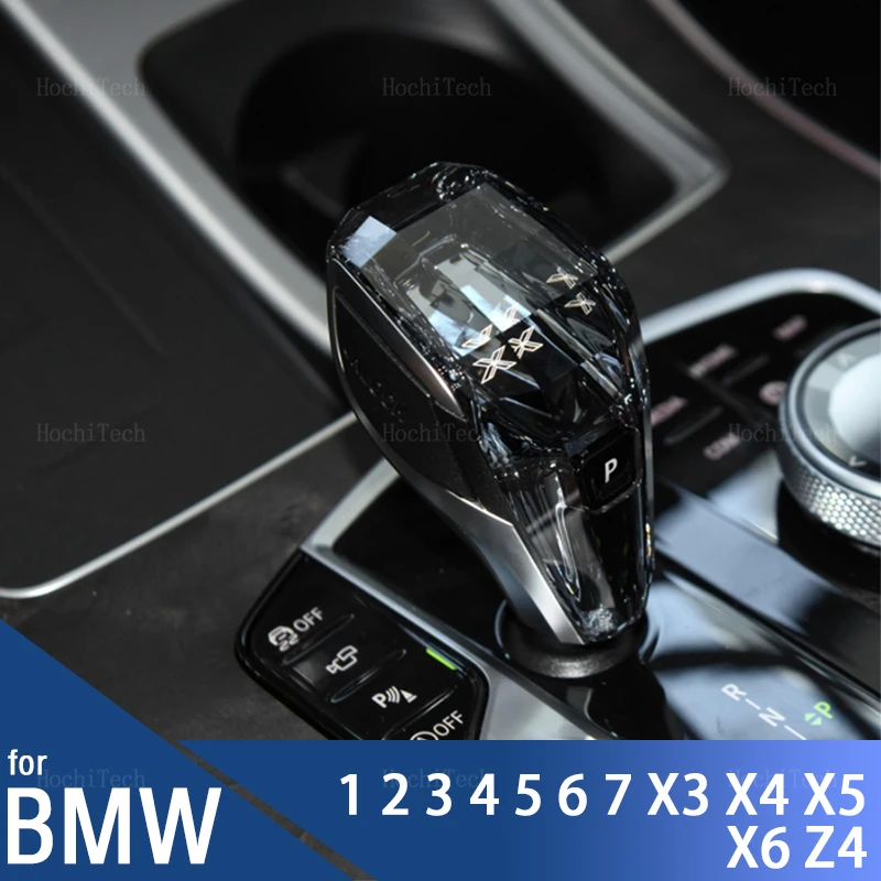 Crystal Car Gear Shift Knob For BMW 1 2 3 4 5 6 7 X3 X4 X5 X6 Series F20 F21 F22 F23 F30 F10 F18 G20 G30 G05 G01 Car Accessories