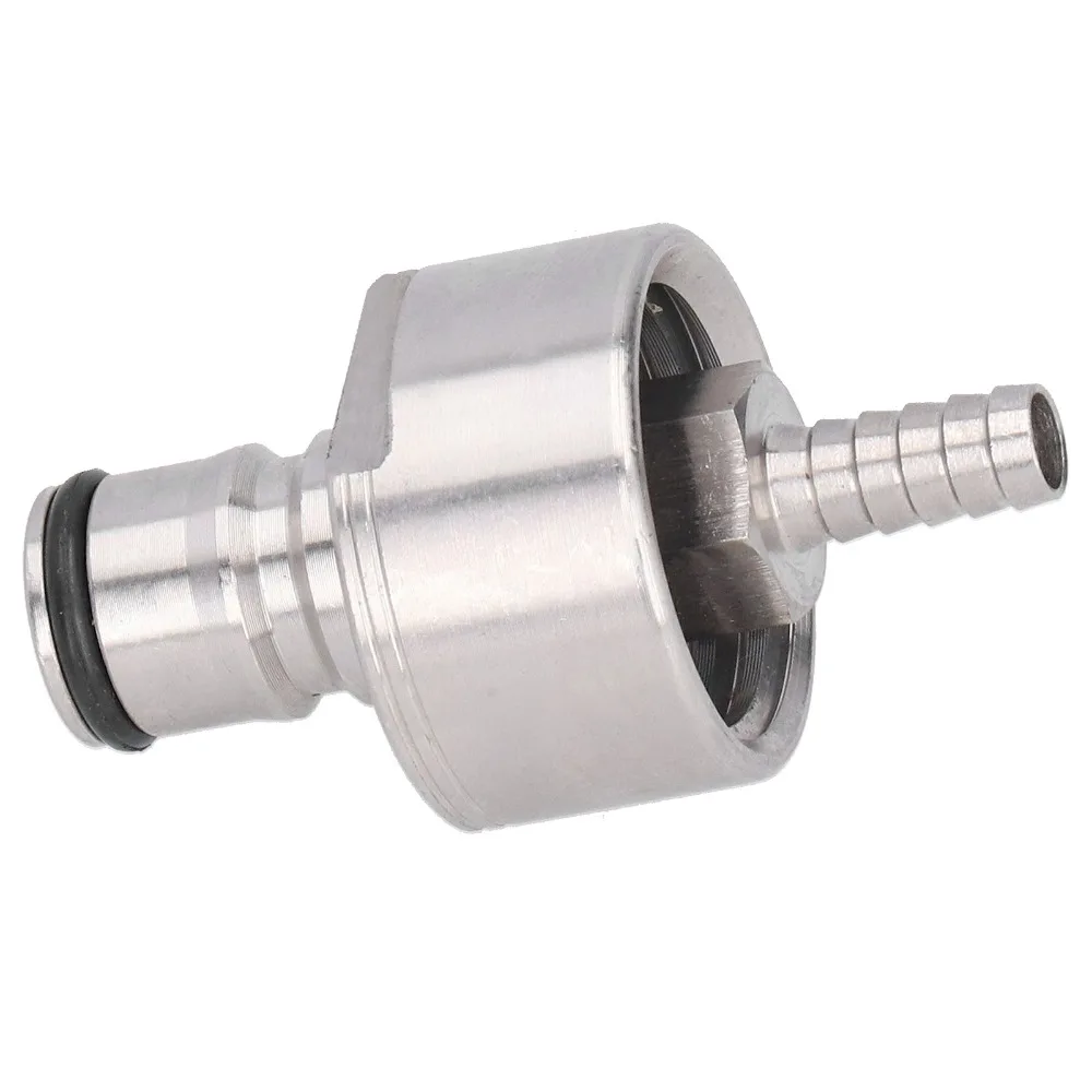 Fast Stainless Steel Carbonation Cap Silver Height 60mm Brewing Accessory Bottle Filler Home Use