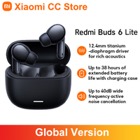 Global Version Xiaomi Redmi Buds 6 Lite 12.4mm Titanium-Diaphragm Driver 38h Ultra-long Battery Life Bluetooth® 5.3 Clear Calls