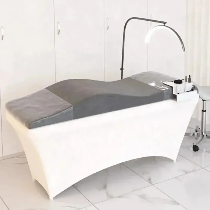 Lash Bed Topper and Bed Cover, Ergonomic Curvy Massage Table Cushion, Eyelash Mattress Bed for Beauty Salon Customized