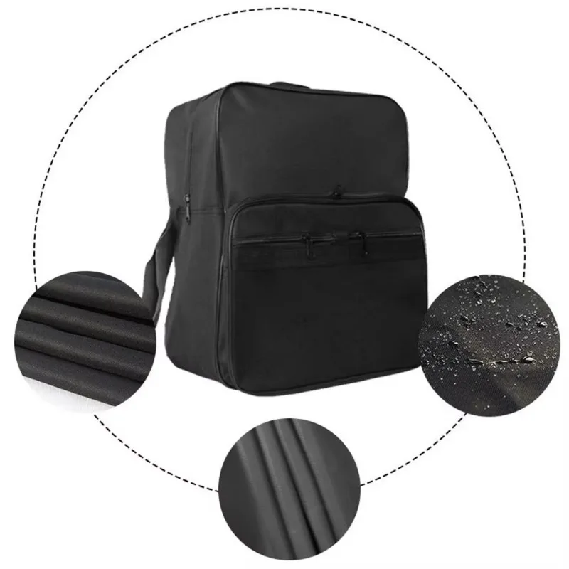 Factory Direct Compatible WithMulti-pocket Wheelchair Storage Bag Waterproof Large Capacity Wheel Chair Hanging Bag Wear-resista