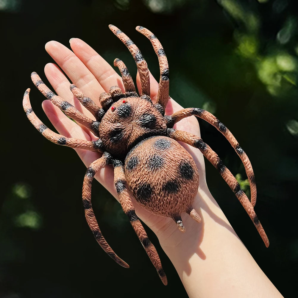 

Halloween Big Spider Crawling Insect Simulation Model Static Large Animal Toy Home Sofa Funny Decoration Ornaments