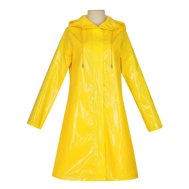 Cartoon Movie Coraline the Secret Door Cosplay Costume Coralin Wybie Lovat Hoodie Dress Jacket Coat Halloween Suit Raincoat Gift