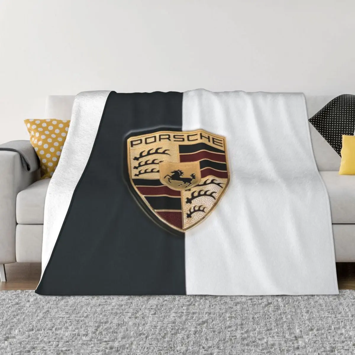 911 GT3 An Ultra-Soft Micro Fleece Blanket