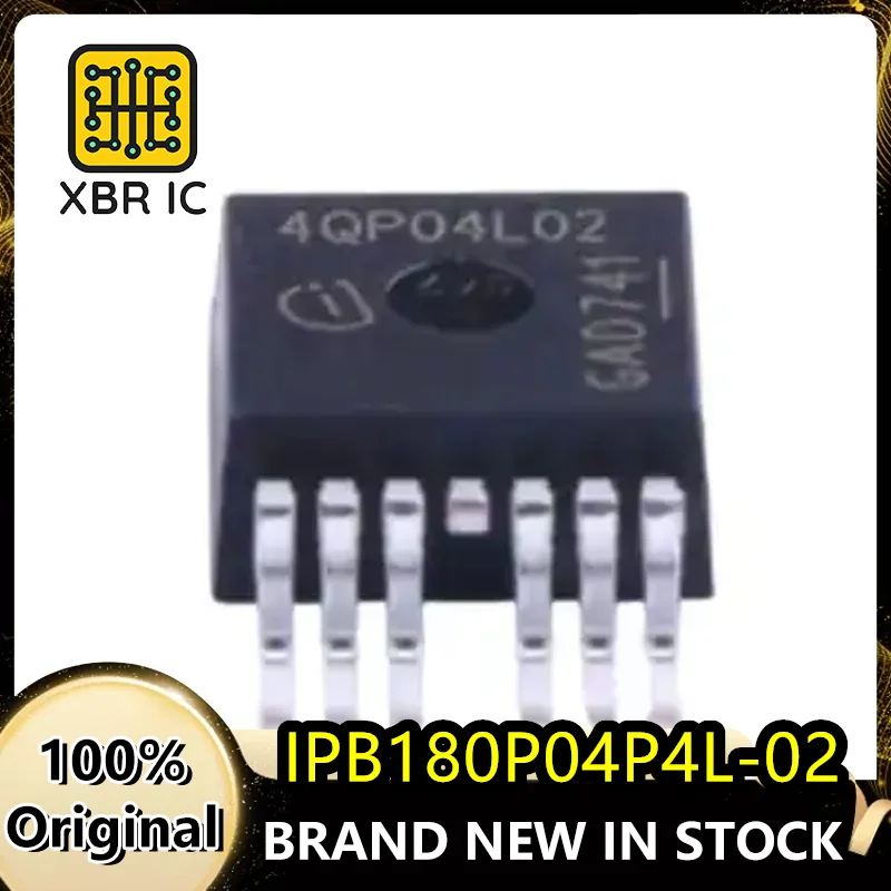 (5/50 pieces) IPB180P04P4L-02 4QP04L02 TO-263-7 Surface Mount Field Effect Transistor 40V 180A Brand New Original Fast Shipping