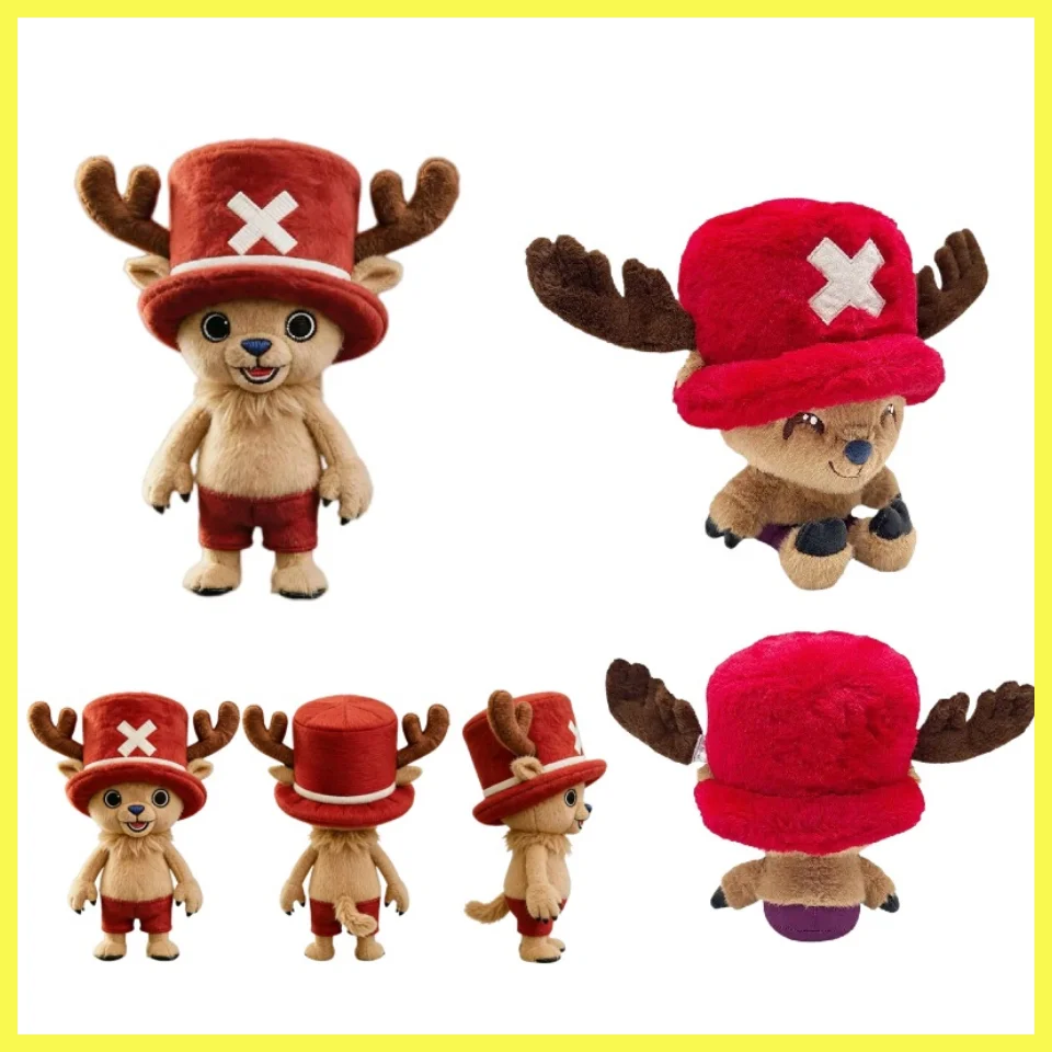 

Мягкая плюшевая игрушка One Piece Tony Tony Chopper, коллекционная кукла-талисман, сувенир для украшения дома, подарок для любителей аниме