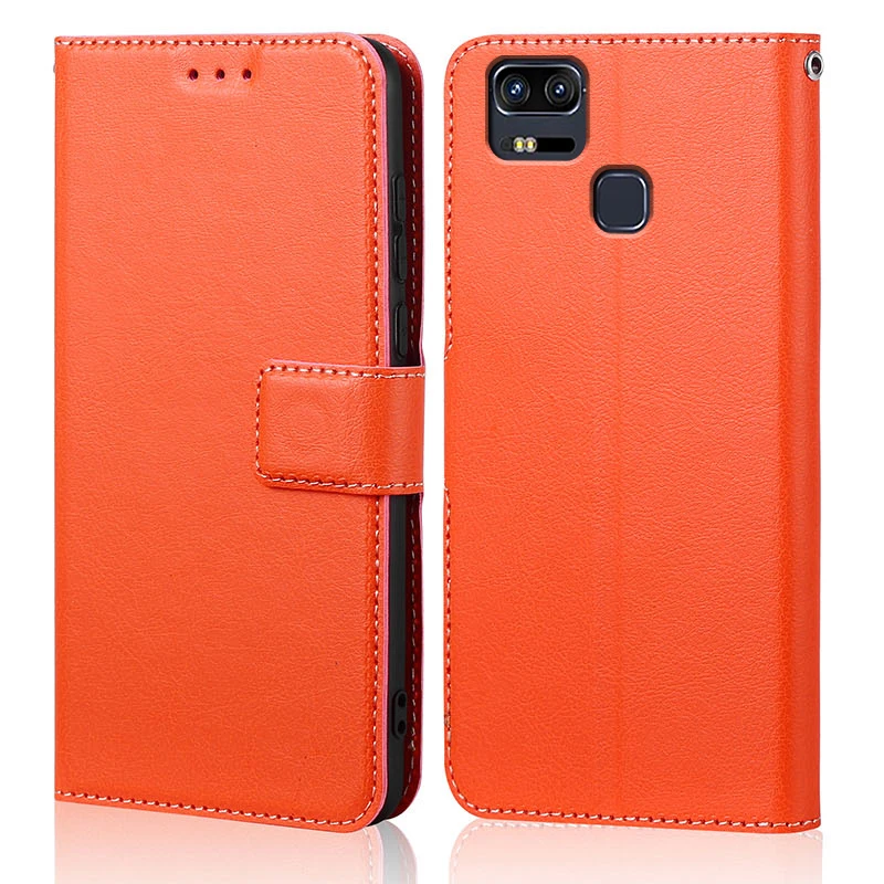 Soft Silicone PU leather flip Case For ASUS ZenFone 3 Zoom ZE553KL Z01HDA Cover Protective Shockproof TPU Back Capa Coque 5.5