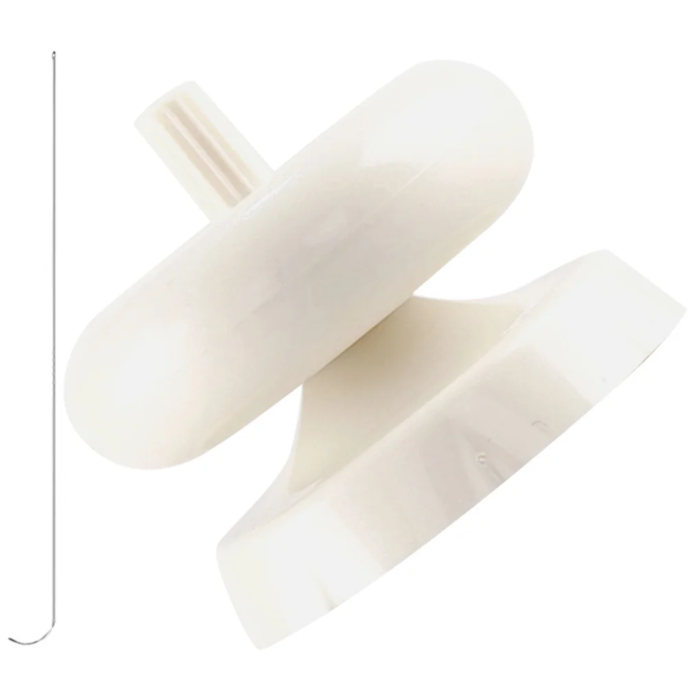 1 conjunto de plástico grânulo girador diy miçangas tigela jóias fazendo ferramenta amarrando artesanato acessórios grânulo girador