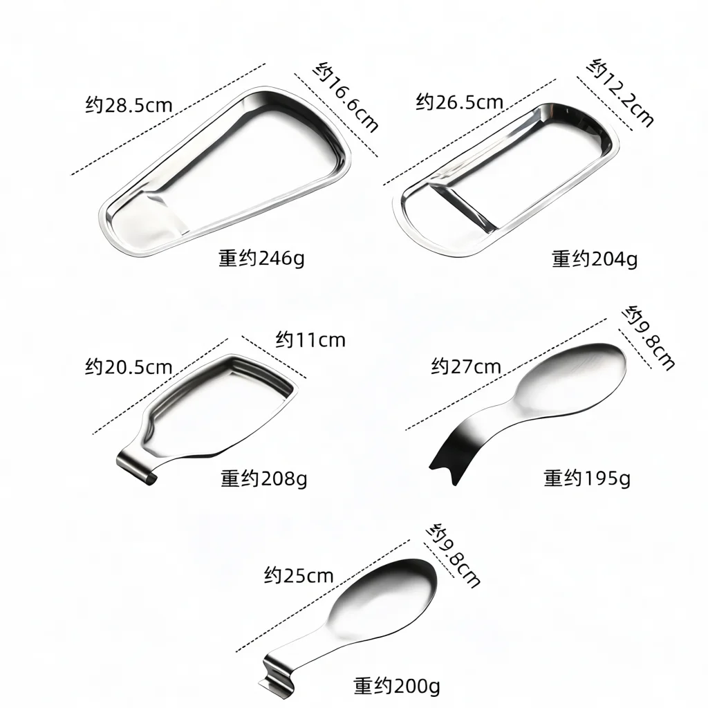 Modern 304 Stainless Steel Fan Serving Tray Fish Tail Shaped Dish Hotel Buffet Appetizer Platter Kitchen Tableware