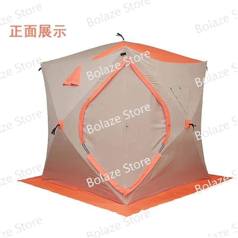 

Warm and thick winter fishing tent