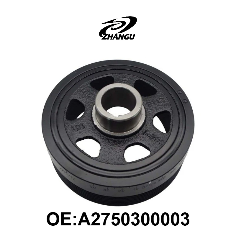 

2750300003 ZHANGU Auto Parts 1 pcs Crankshaft Pulley For Mercedes Benz W220 W221 W222 W463 M275 M279 OE A2750300003