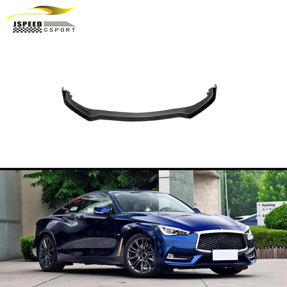 

Suitable for Carbon fiber front lip of INFINITI Q60 Sport Two-door 2016-2021