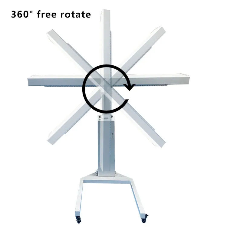 2026 T6000 Rotate Dimming and Timer 660+850nm High Power LED Therapy Light Equipments  Red Light Therapy Bed