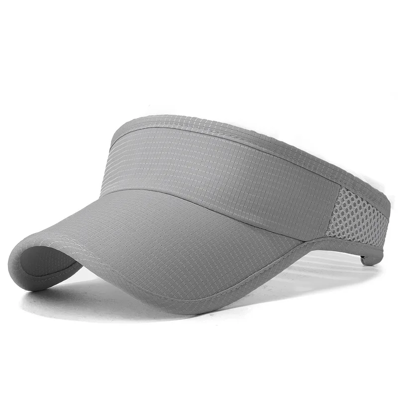 New Spring/Summer Quick-Dry Sun Protection Visor Hat for Men and Women with Extended Brim