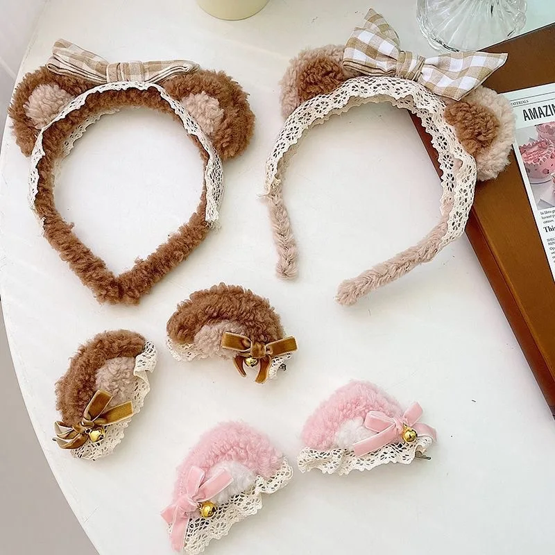 แฟชั่นไข่มุก Hairbands หญิงลูกไม้ Bow Headbands ใหม่หรูหราผมวง Headwear เด็กของขวัญวันเกิดอุปกรณ์เสริมผม