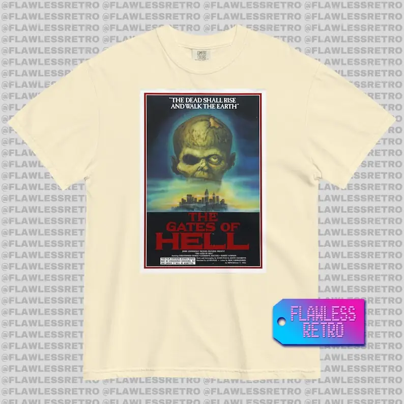 GATES OF HELL Retro Horror Movie Tee