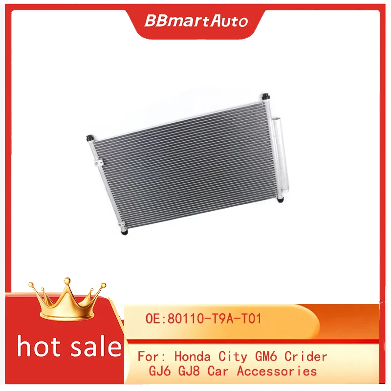 

80110-T9A-T01 BBmartAuto Parts 1pcs AC Condenser For Honda City GM6 Crider GJ6 GJ8 Car Accessories