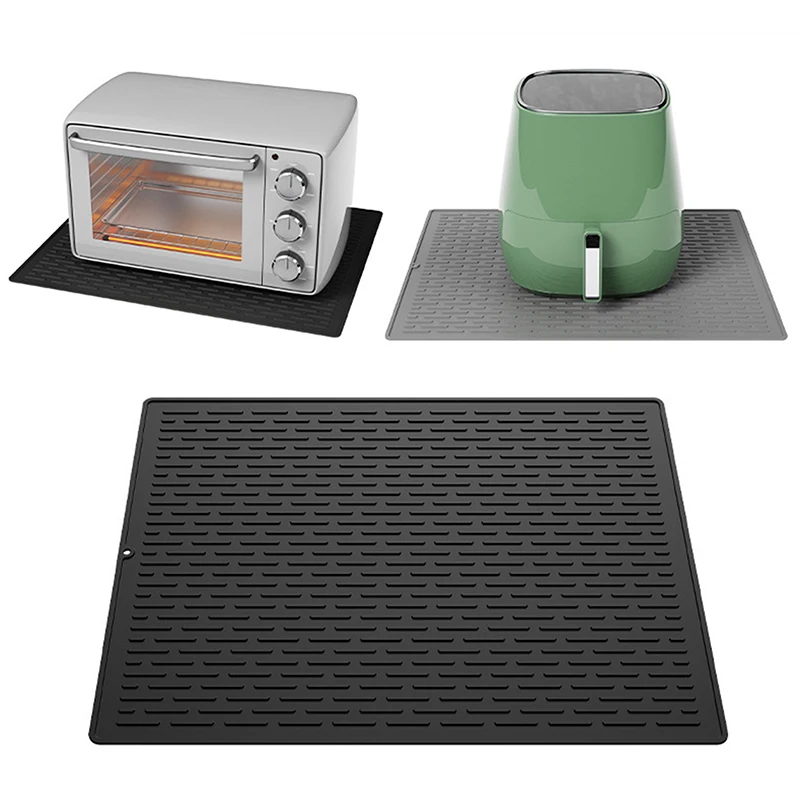 Freidora de aire, cafetera, almohadilla resistente al calor, estera para encimera, horno, estera antideslizante, aparato, estera móvil, accesorios de cocina
