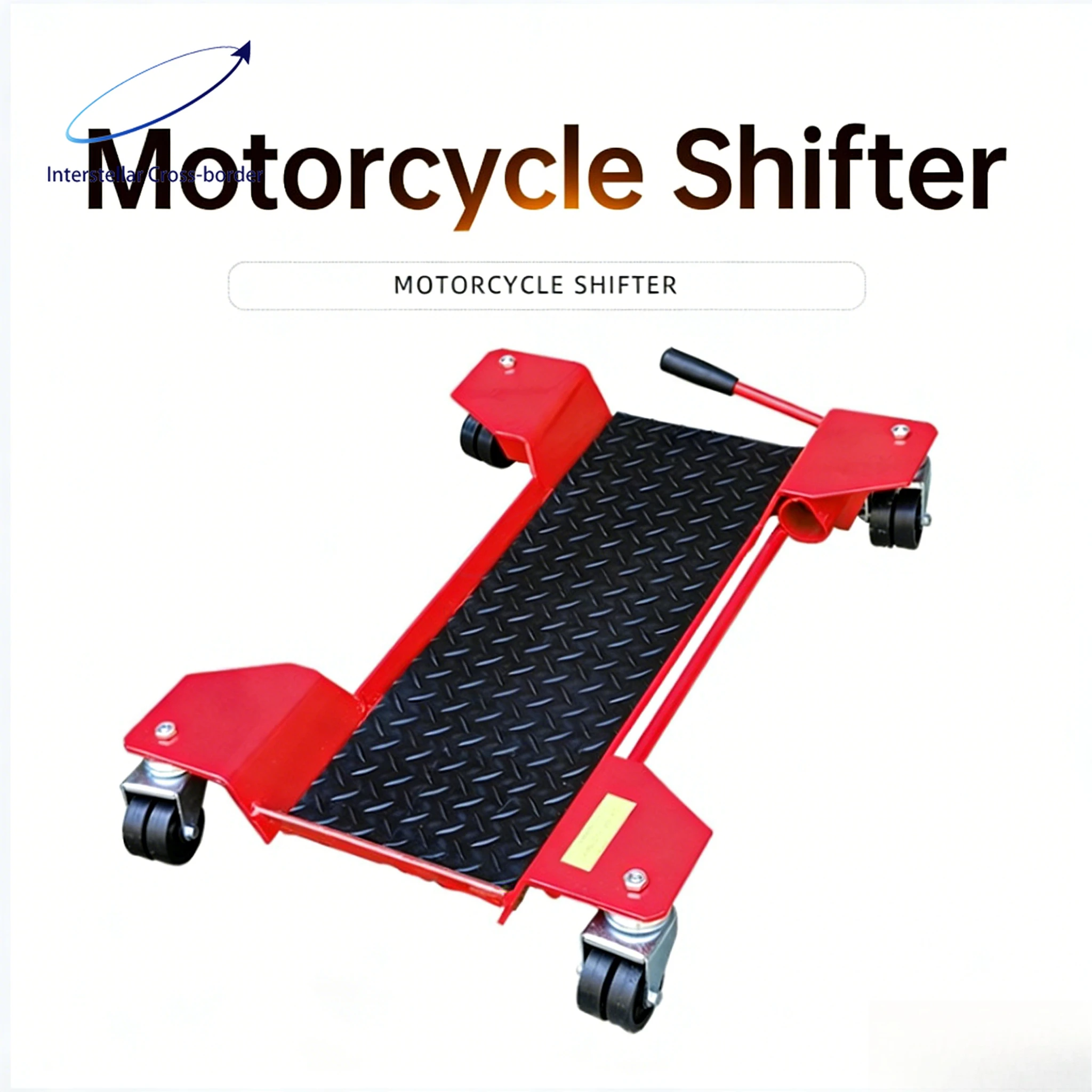 

Подставка-транспортировщик для мотоцикла, сверхмощный гаражный ремонтный инструмент с поворотом на 360° ° Поворотные колесики для хранения и обслуживания велосипедов