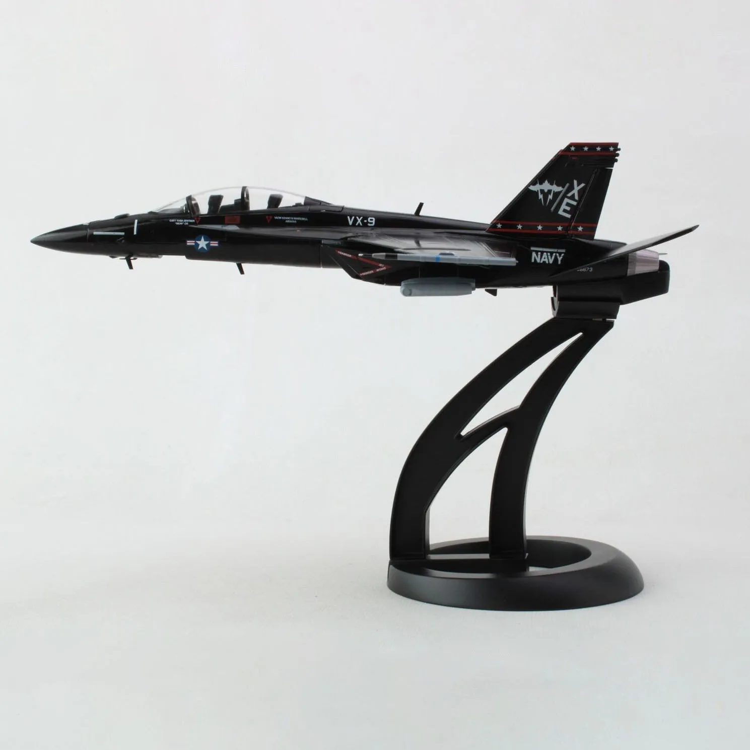 Die Cast 1:72 Scale GeminiJets GAUSN10004 McDonnell Douglas F/A-18F Hornet US Navy VX-9 166673 Strike Fighter F18 Alloy Fighter