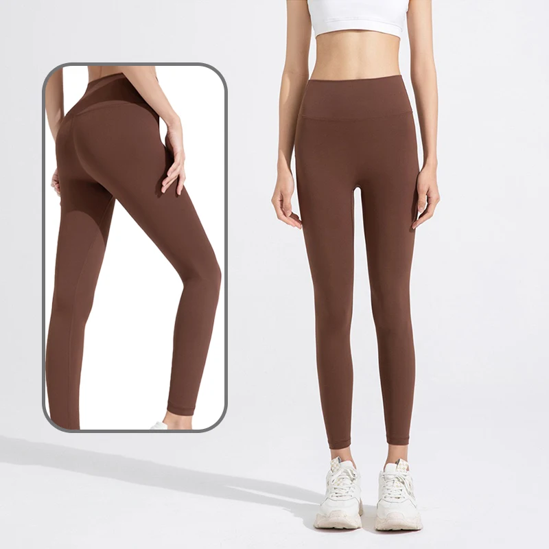 Women's Cloud-Like High Waist Yoga Pants - Butt Lift Quick Dry Crop Leg, Premium Stitching Running Gym Pants