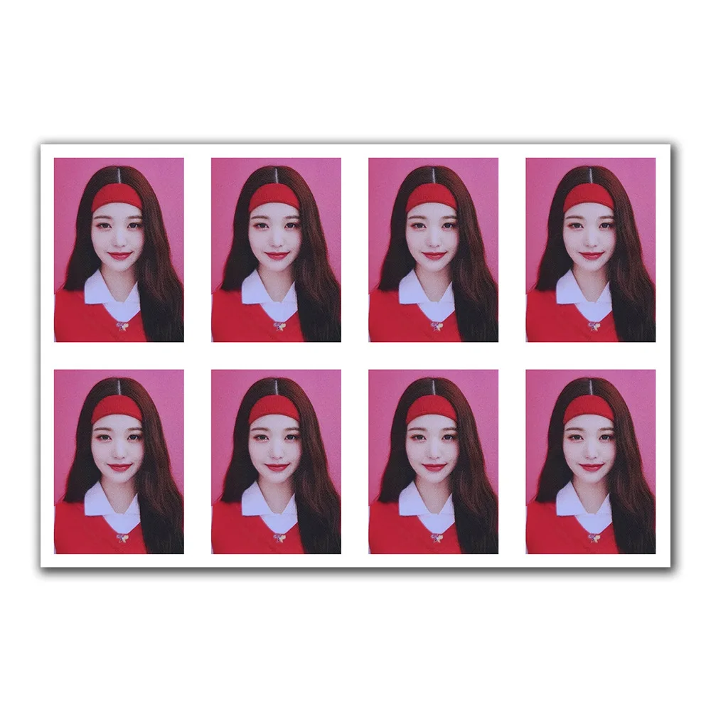 Kpop Hot Idol IVE 2023 SEASON GREETINGS, Haute Qualité, Même Modèle, Photo d'Identification Entourante, Yujin Gaeul, Wonyoung Rei Leesbones, 1Pc Set