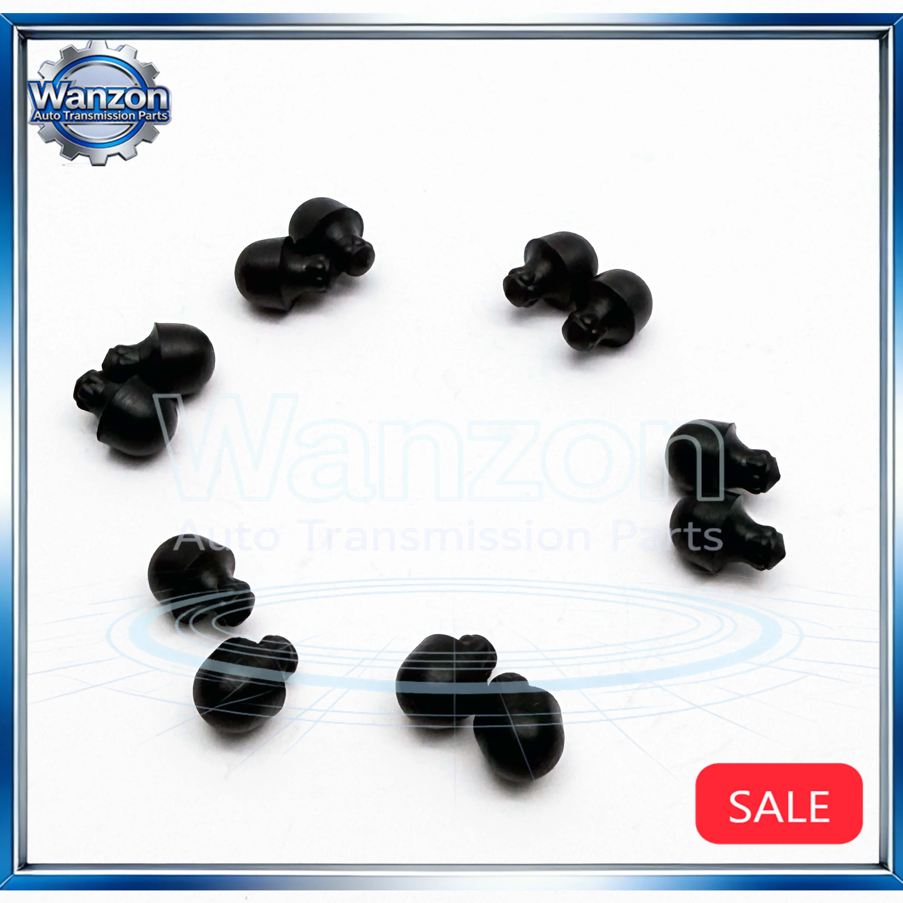 

12PCS 6HP19 Automatic Transmission Solenoid Valve Buffer Repair Rubber Particles For BMW 3/ 5/7/ X3 /X5, Audi