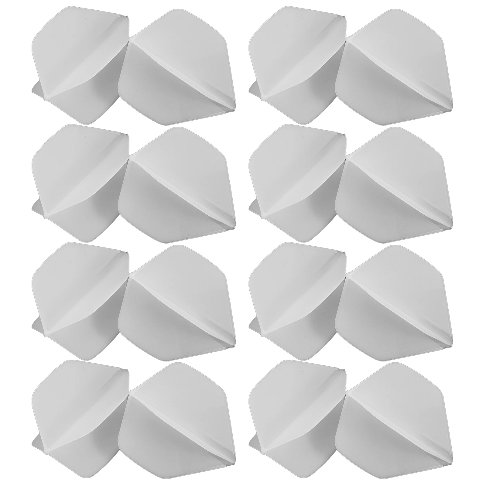 

30pcs Dart Flights Replacement Plastic Tail Wing Universal 2BA Dart Shafts Enhanced Stability Durable Accessories Steel