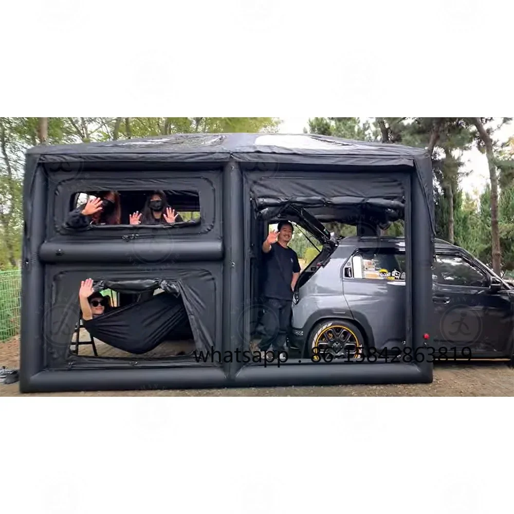 High Quality Car Tailgate Tent Shade Suv Car Canvas Tent Waterproof Outdoor Camping Large for Events Outdoor Tents Luxury